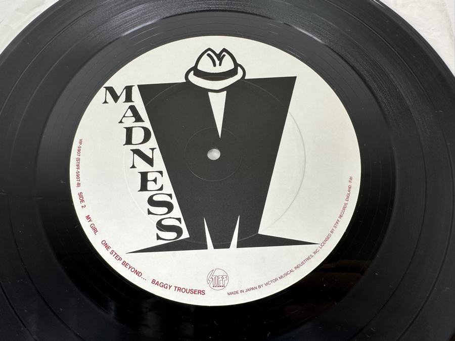 Madness - As Nutty Boys VIP-5907 Victor Records 12' EP Vinyl Record 1981 Japan Import Pic Label [Photo 6]