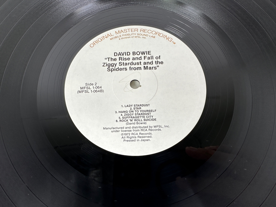 David Bowie - 'The Rise And Fall Of Ziggy Stardust And The Spiders From Mars' MFSL 1-064 Mobile Fidelity Sound Lab Vinyl Record Original Master Recording Limited Edition 1981 [Photo 8]