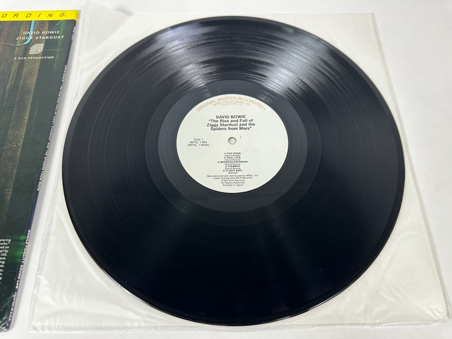 David Bowie - 'The Rise And Fall Of Ziggy Stardust And The Spiders From Mars' MFSL 1-064 Mobile Fidelity Sound Lab Vinyl Record Original Master Recording Limited Edition 1981 [Photo 5]