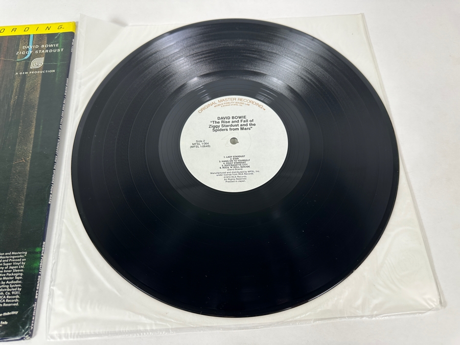 David Bowie - 'The Rise And Fall Of Ziggy Stardust And The Spiders From Mars' MFSL 1-064 Mobile Fidelity Sound Lab Vinyl Record Original Master Recording Limited Edition 1981 [Photo 7]