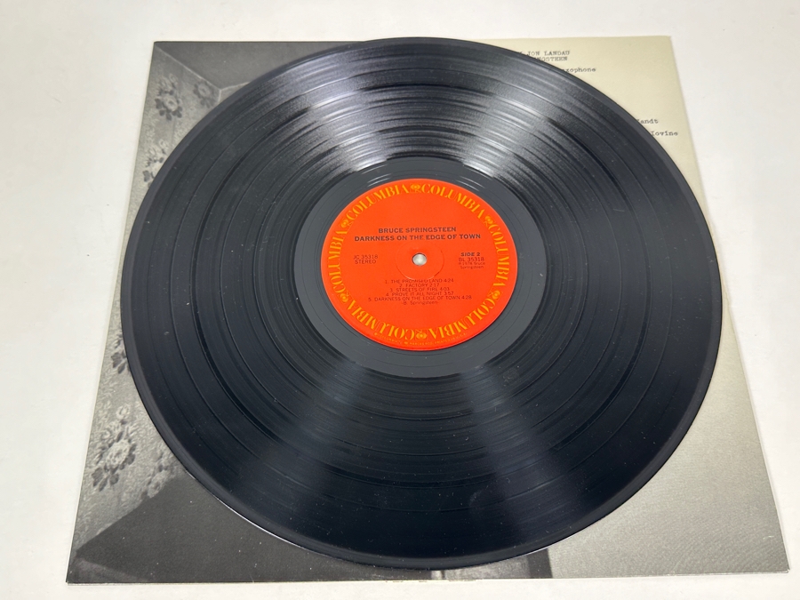 Bruce Springsteen - Darkness On The Edge Of Town JC 35318 Columbia Records Vinyl Record 1978 [Photo 8]