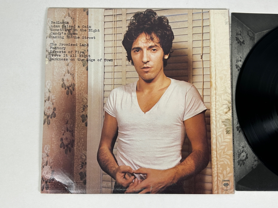 Bruce Springsteen - Darkness On The Edge Of Town JC 35318 Columbia Records Vinyl Record 1978 [Photo 3]