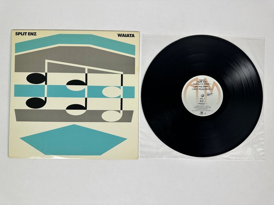 Split Enz - Waiata SP-4848 A&M Records Vinyl Record 1981 Promo Copy [Photo 1]