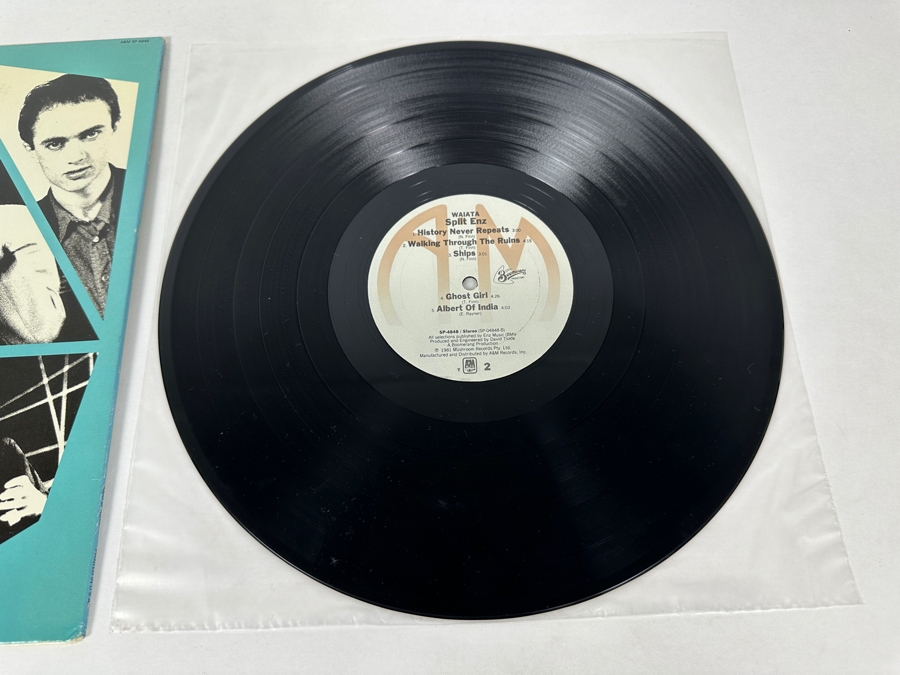 Split Enz - Waiata SP-4848 A&M Records Vinyl Record 1981 Promo Copy [Photo 6]