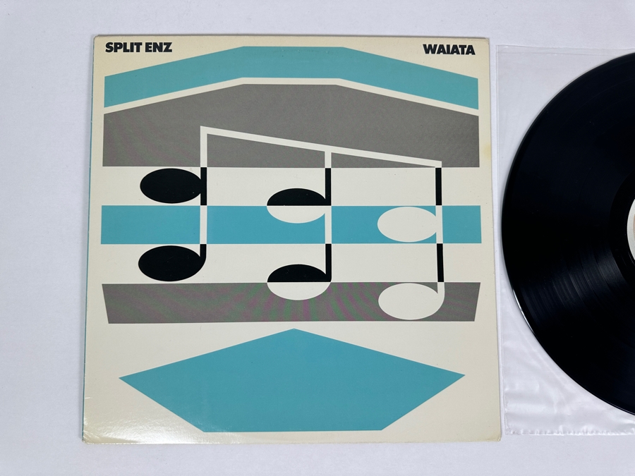 Split Enz - Waiata SP-4848 A&M Records Vinyl Record 1981 Promo Copy [Photo 2]