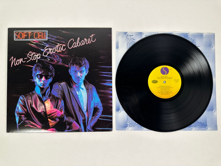 Soft Cell - Non-Stop Erotic Cabaret SRK 3647 Sire Records Vinyl Record 1981 [Photo 1]