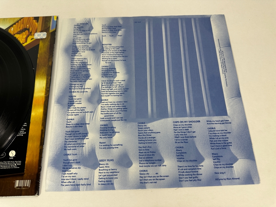 Soft Cell - Non-Stop Erotic Cabaret SRK 3647 Sire Records Vinyl Record 1981 [Photo 9]