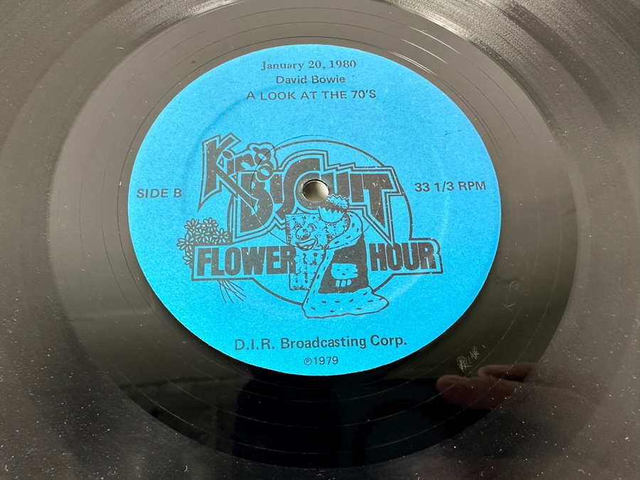 David Bowie - A Look At The 70's January 20, 1980 King Biscuit Flower Hour 2 X Vinyl Records (Missing 1 Record) Sides B,C,D & E [Photo 7]