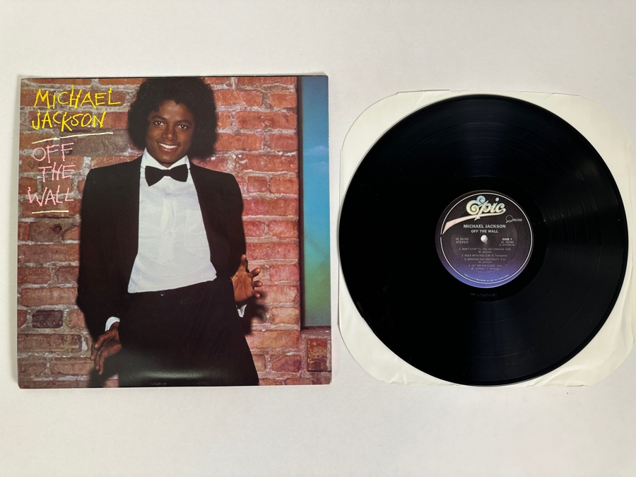 Michael Jackson - Off The Wall FE 35745 Epic Records Vinyl Record 1979 Promo Copy [Photo 3]