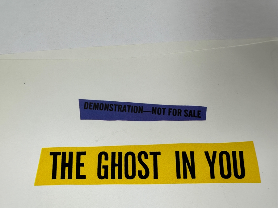 The Psychedelic Furs - The Ghost In You 38-04416 Columbia Records 45 RPM Vinyl Record 1984 Promo Copy [Photo 4]