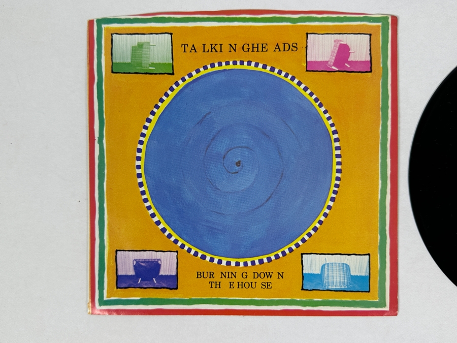 Talking Heads - Burning Down The House 7-29565 Sire Records 45 RPM Vinyl Record 1983 Promo Copy [Photo 2]