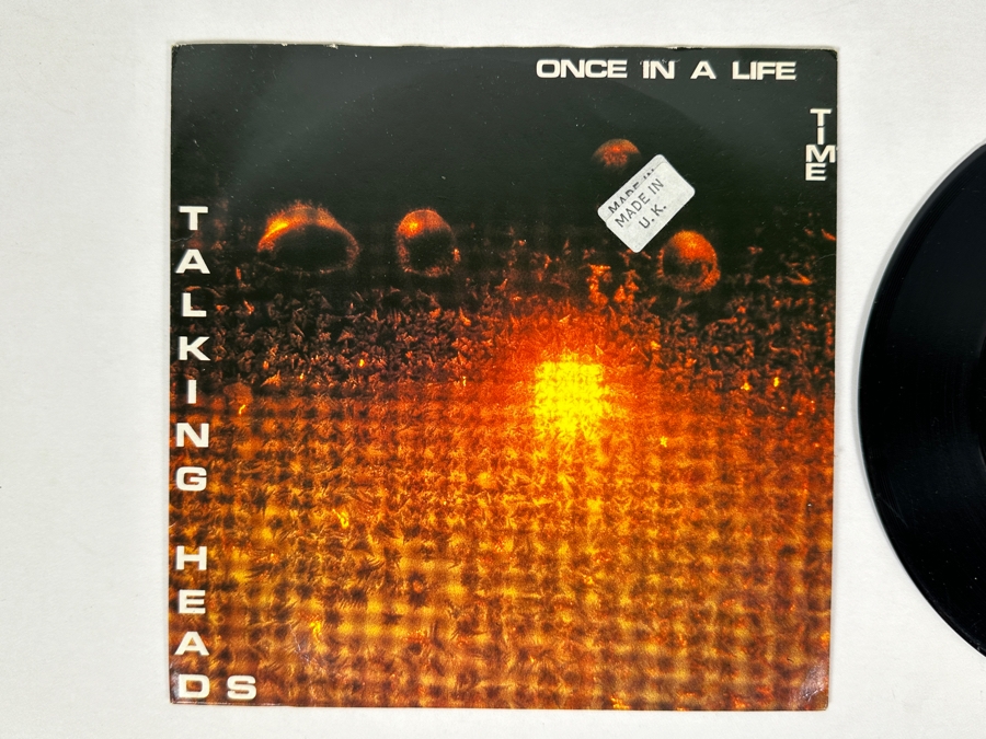 Talking Heads - Once In A Lifetime SIR 4048 Sire Records 45 RPM Vinyl Record 1981 UK Import [Photo 2]