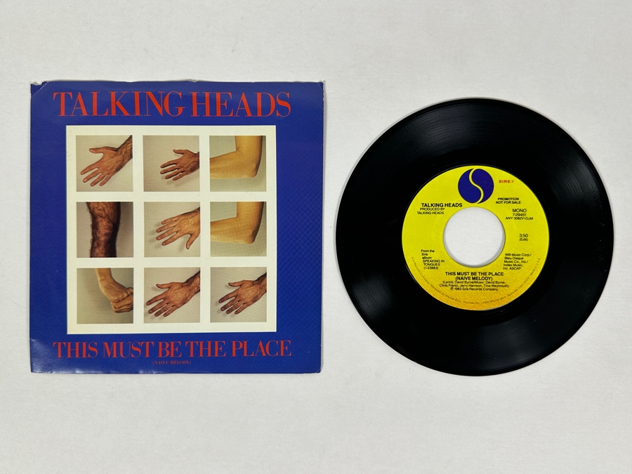 Talking Heads - This Must Be The Place (Naive Melody) 7-29451 Sire Records 45 RPM Vinyl Record 1983 Promo Copy [Photo 1]