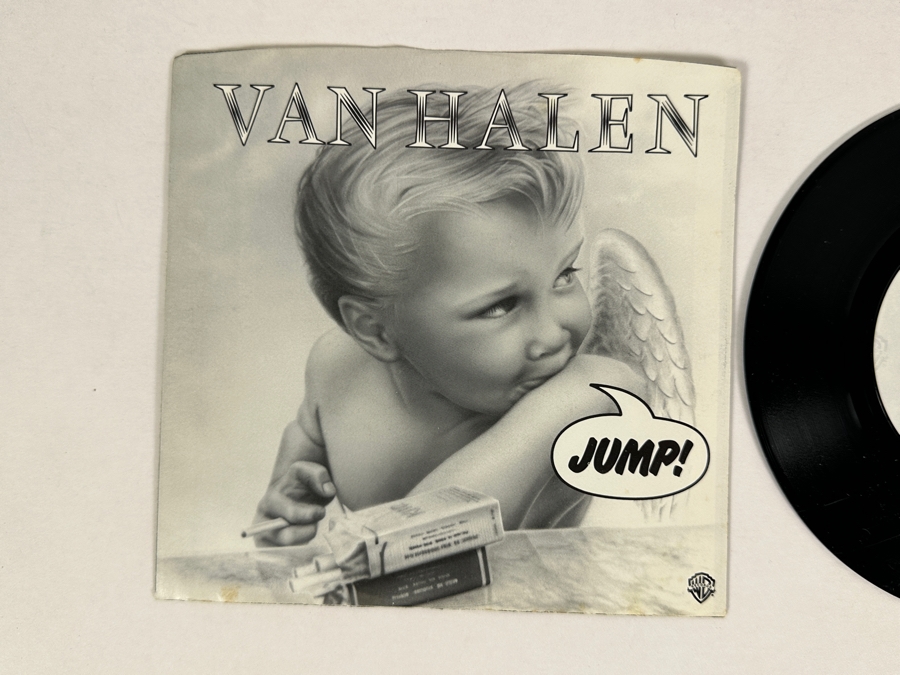 Van Halen - Jump 7-29384 Warner Bros Records 45 RPM Vinyl Record 1983 Promo Copy [Photo 2]