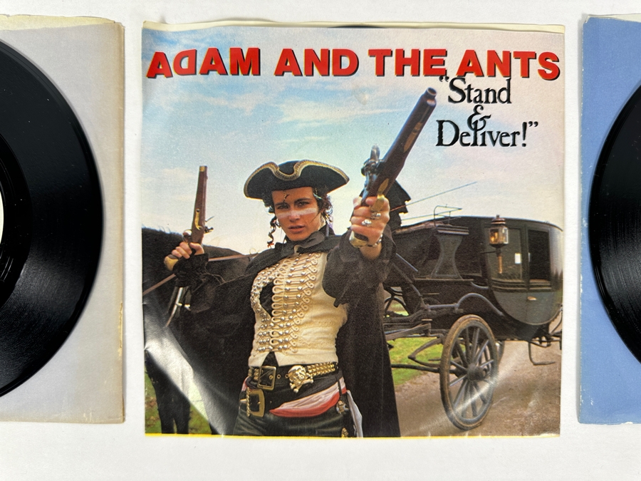 Adam And The Ants Goody Two Shoes, Stand & Deliver, Puss 'N Boots 45 RPM Promo Copies [Photo 2]