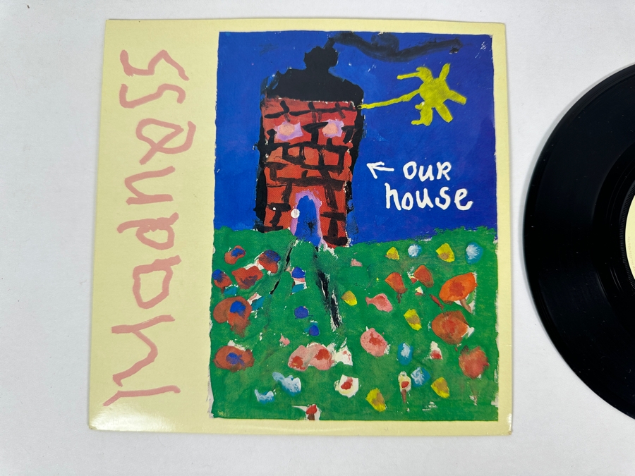Madness - Our House Buy 163 Stiff Records 45 RPM Vinyl Record 1982 UK Import [Photo 2]