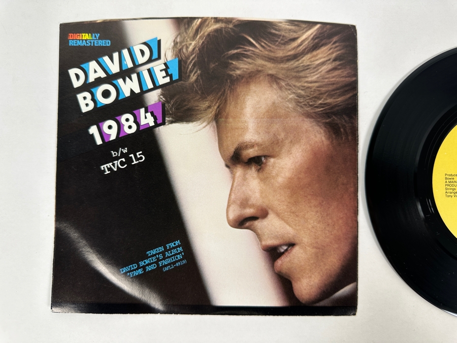 David Bowie - 1984 JK-13769 RCA 45 RPM Vinyl Record 1974 Promo Copy [Photo 2]