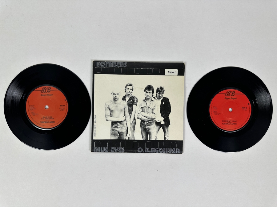 Tubeway Army - That's Too Bad / Bombers Back 2, BEG 5, BEG 8 Beggars Banquet 2 X 7' Vinyl Records 45 RPM 1979 UK Import [Photo 2]