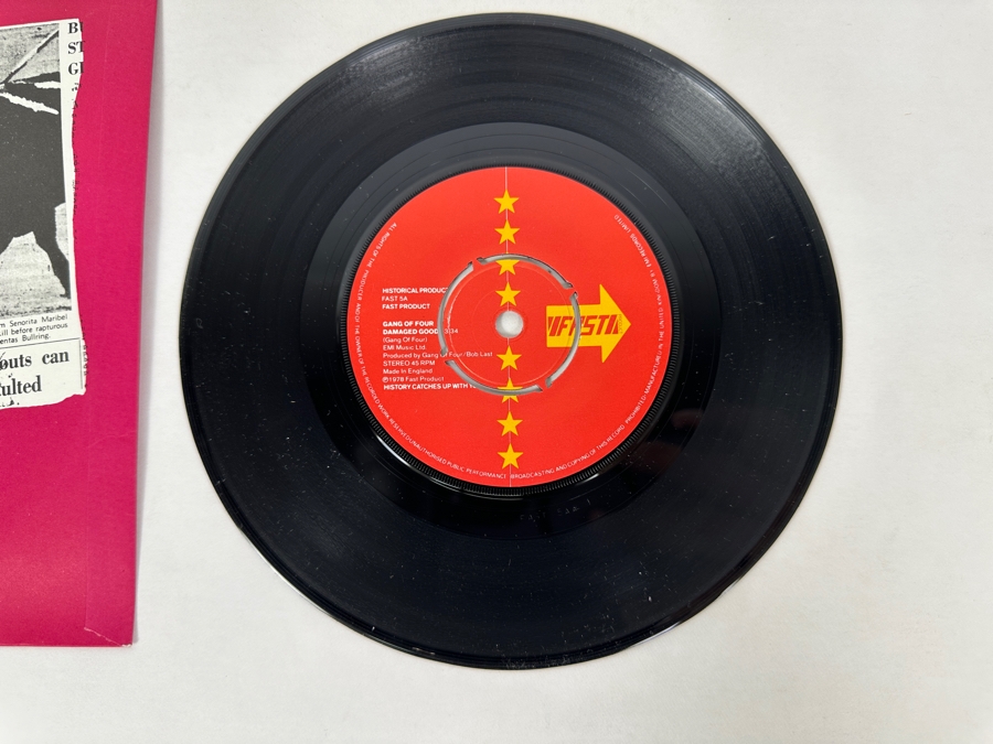Gang Of Four - Damaged Goods / Love Like Anthrax / Armalite Rifle Fast 5 1978 45 RPM Vinyl Record UK Import [Photo 4]