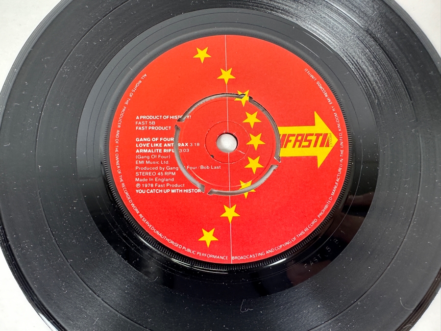 Gang Of Four - Damaged Goods / Love Like Anthrax / Armalite Rifle Fast 5 1978 45 RPM Vinyl Record UK Import [Photo 7]
