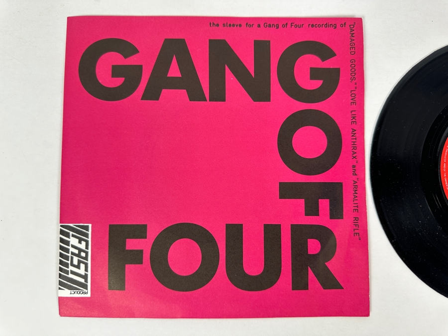 Gang Of Four - Damaged Goods / Love Like Anthrax / Armalite Rifle Fast 5 1978 45 RPM Vinyl Record UK Import [Photo 2]