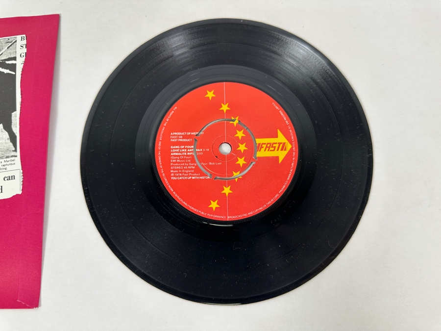 Gang Of Four - Damaged Goods / Love Like Anthrax / Armalite Rifle Fast 5 1978 45 RPM Vinyl Record UK Import [Photo 6]