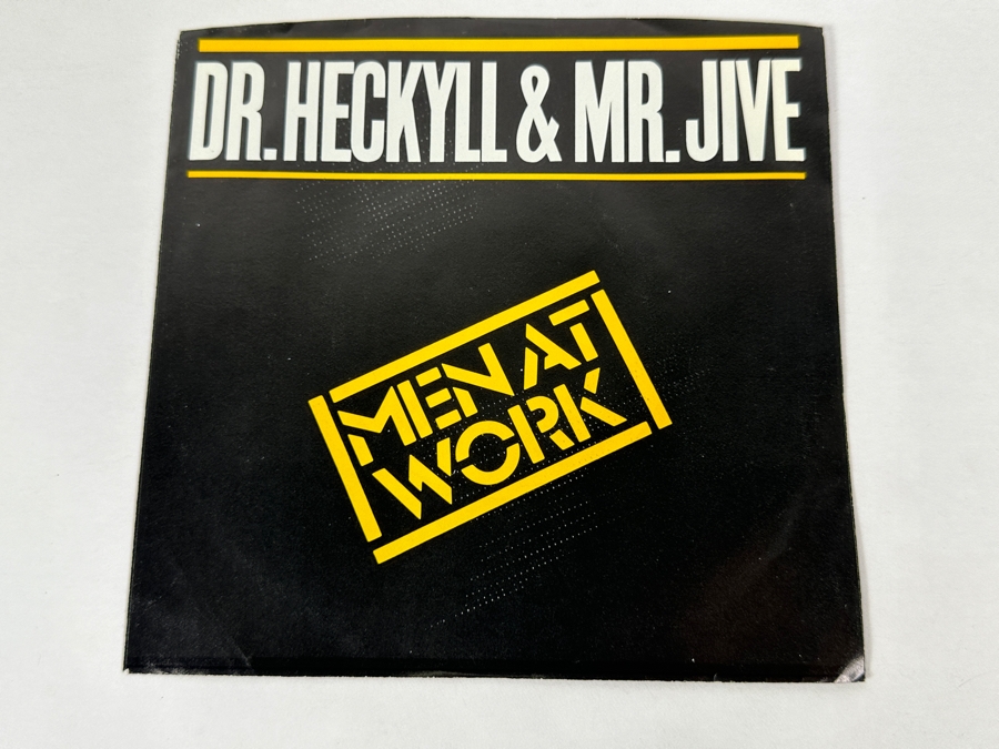 Six Vintage 1980s 45 RPM Vinyl Records: Men At Work, Wang Chung & The Tom Tom Club (5 Promo Copies) [Photo 7]