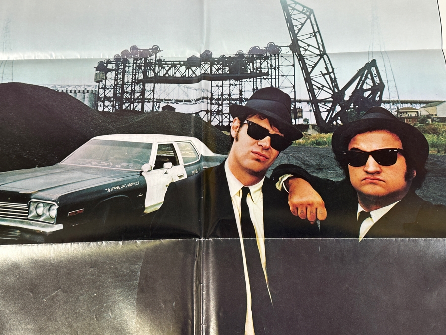 The Blues Brothers Movie Poster With John Belushi & Dan Aykroyd 27 X 41 [Photo 4]