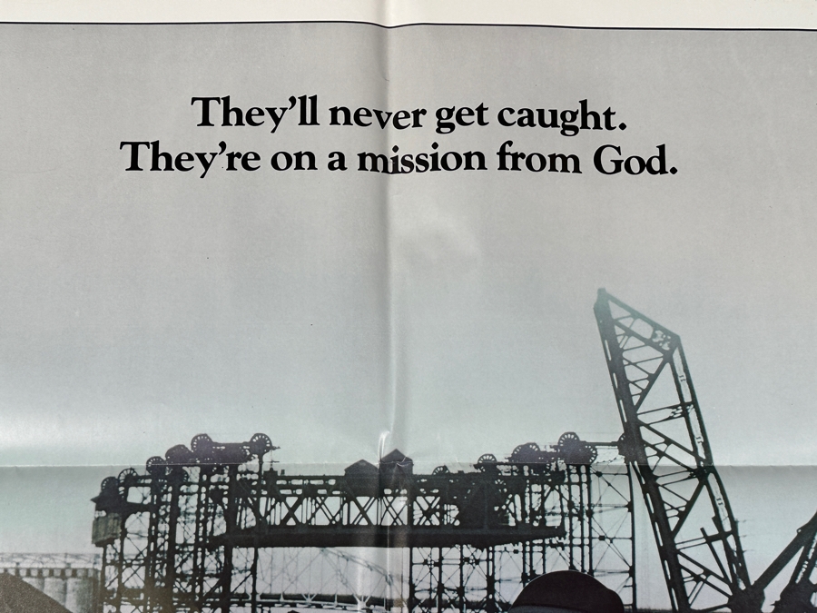 The Blues Brothers Movie Poster With John Belushi & Dan Aykroyd 27 X 41 [Photo 5]