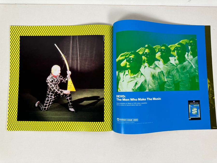Rare DEVO New Traditionalists 1981 Official Concert Tour Program With Unpunched Paper Dolls 11.75 X 11.75 [Photo 13]
