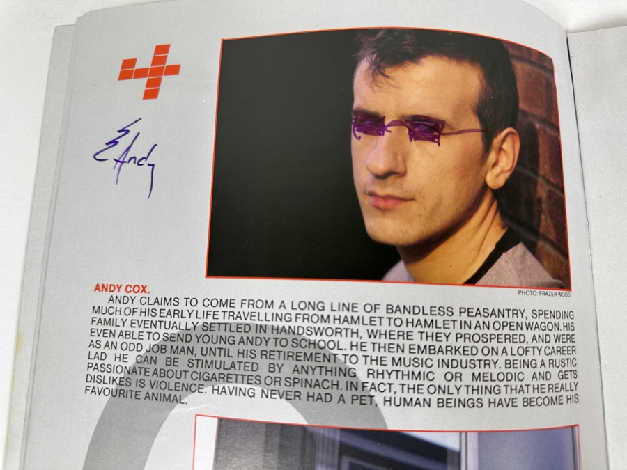 Band Member Hand Signed (4th Band Member Signed Another Page) The English Beat Special Beat Service Official Concert Tour Program 8.25 X 12 [Photo 7]