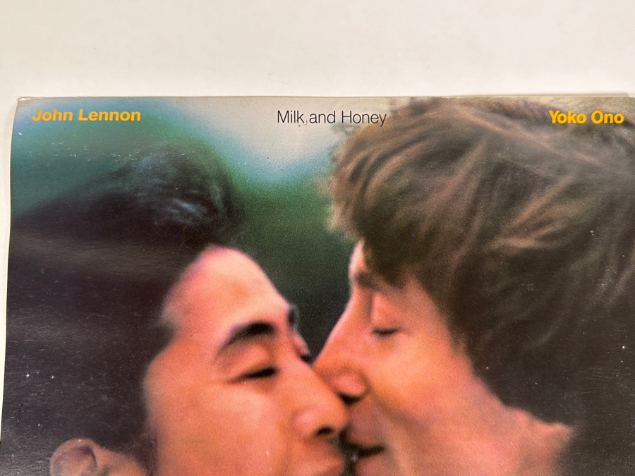 John Lennon Yoko Ono - Milk And Honey 'Album Flats' Promotional Record Store Album Cover Artwork For Promoting Albums Intended To Hang On The Wall (No Record) 12.25 X 12.25 [Photo 2]