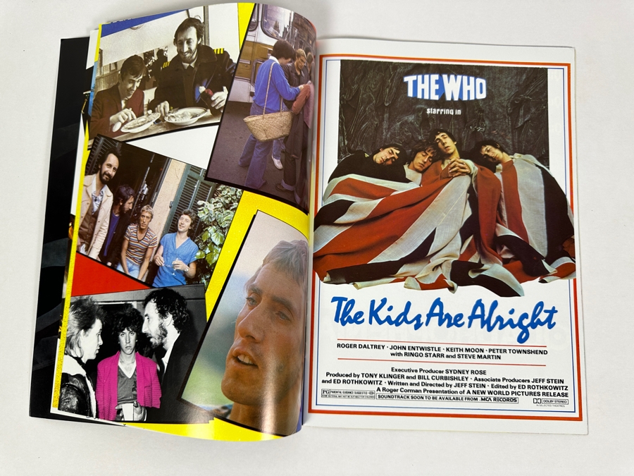 The Who Official Concert Program 1980 [Photo 4]