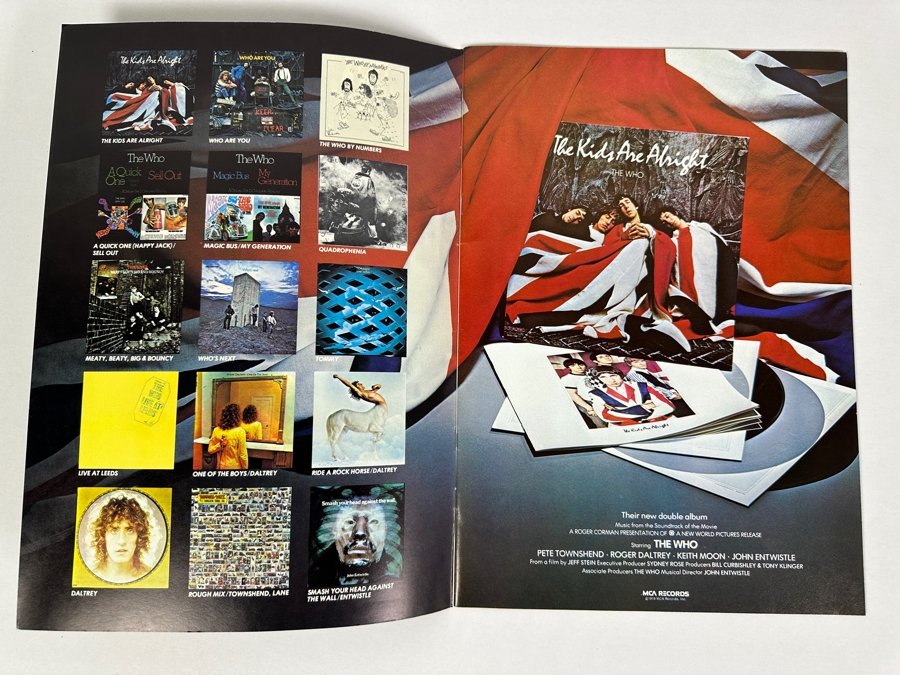 The Who Official Concert Program 1980 [Photo 2]