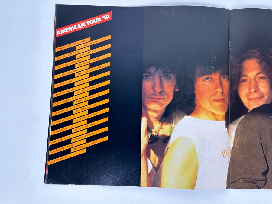 The Rolling Stones Official Concert Tour Program 1981 American Tour 12 X 12 [Photo 6]