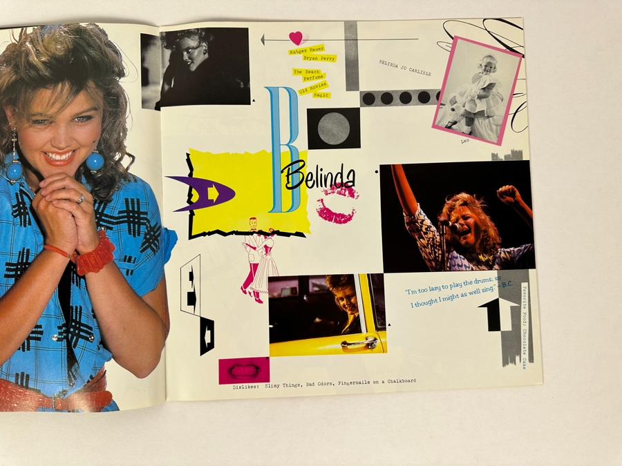 The Go Go's Vacation Tour Of America Official Concert Tour Program 1982 12 X 12 [Photo 4]