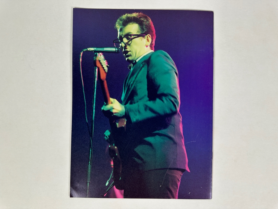 Elvis Costello & The Attractions Official Concert Tour Program 1981 9 X 12 [Photo 4]