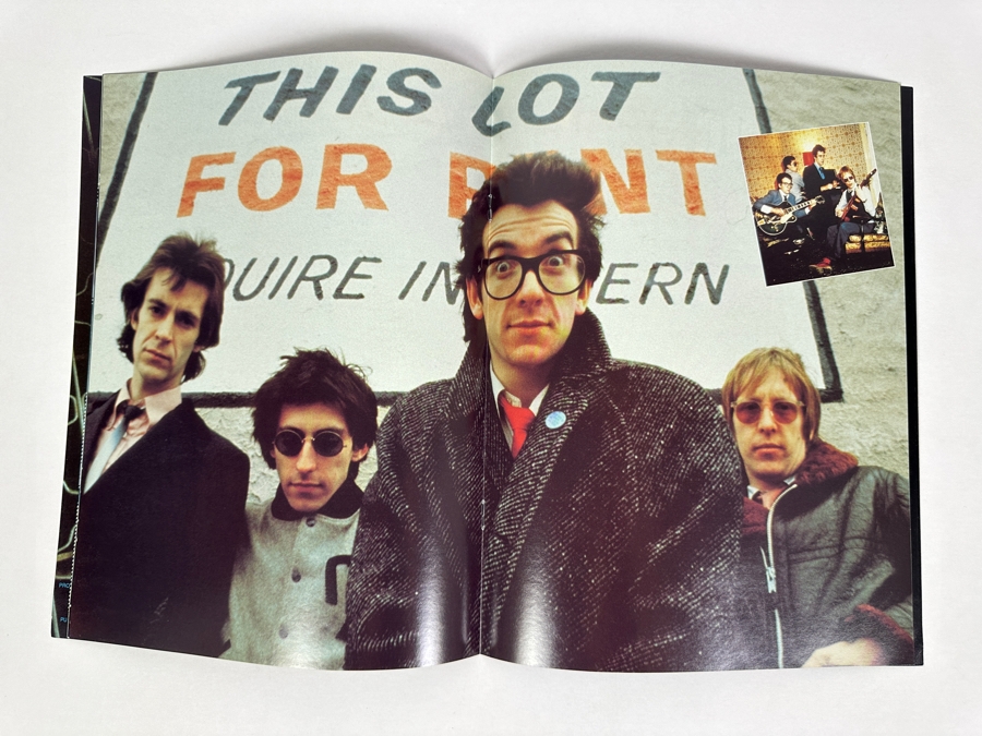 Elvis Costello & The Attractions Official Concert Tour Program 1981 9 X 12 [Photo 3]