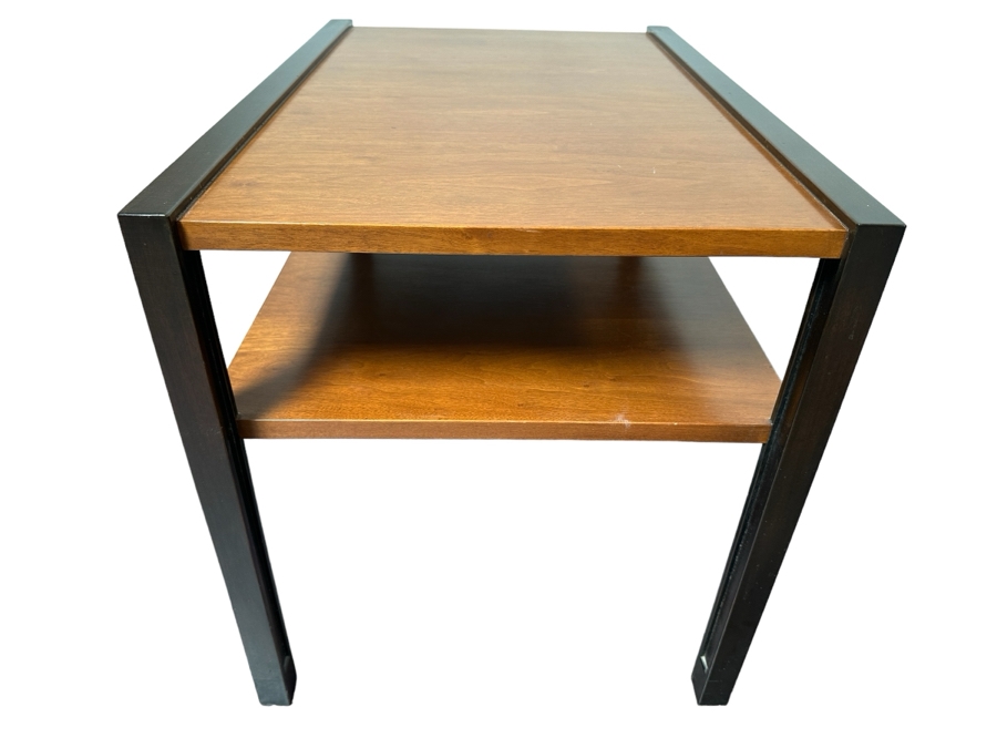 Just Added - Vintage Mid-Century Modern Edward Wormley For Dunbar Furniture Corporation Two-Tier Side Table No. 561 [Photo 2]