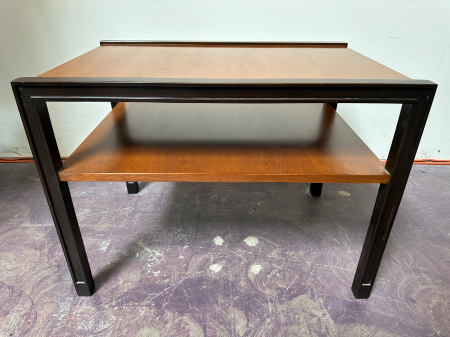 Just Added - Vintage Mid-Century Modern Edward Wormley For Dunbar Furniture Corporation Two-Tier Side Table No. 561 [Photo 6]