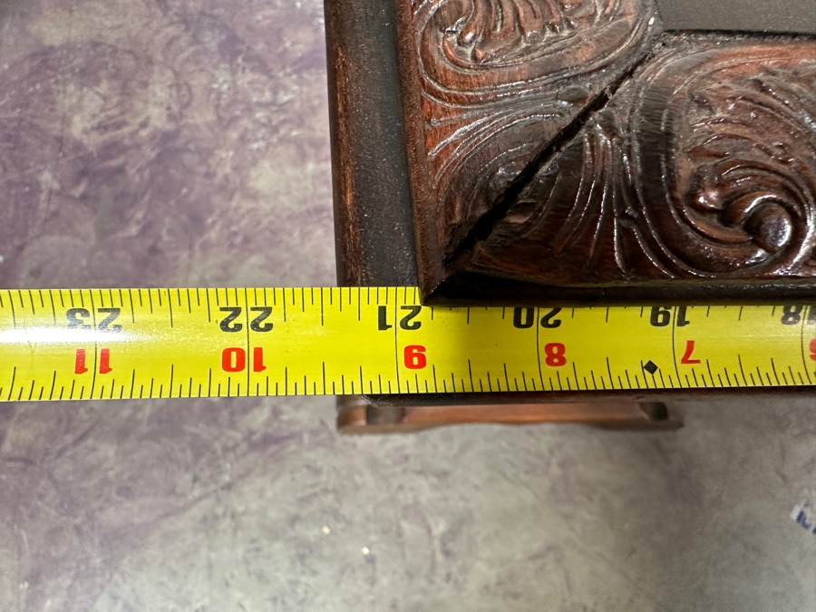 Just Added - Vintage Wooden Console Sofa Table 60'W X 21'D X 30'H [Photo 10]