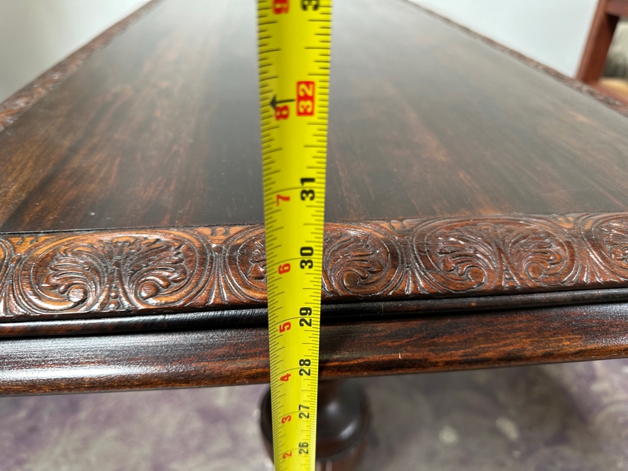 Just Added - Vintage Wooden Console Sofa Table 60'W X 21'D X 30'H [Photo 11]