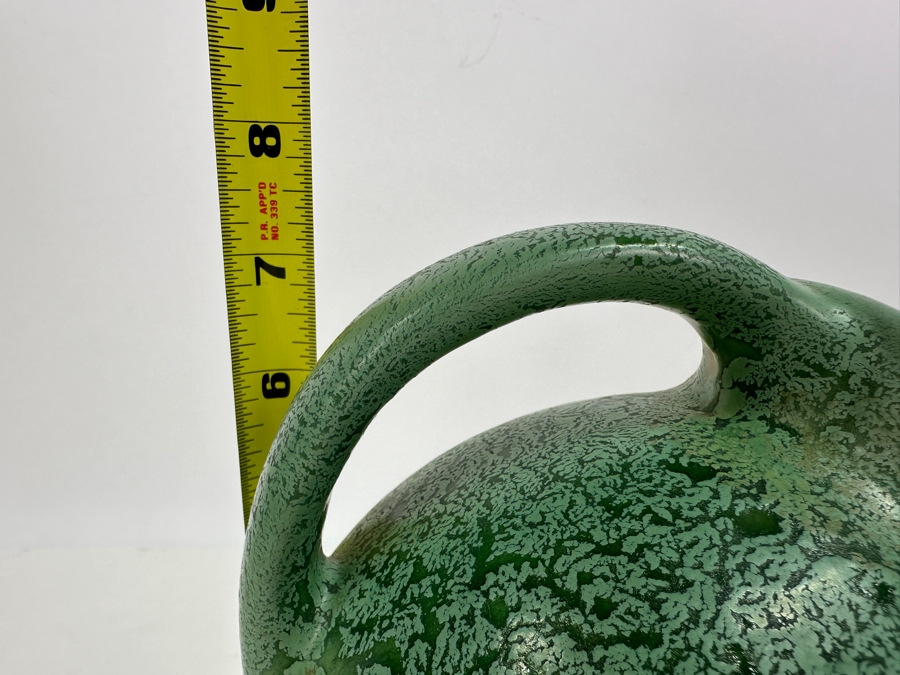 Just Added - Vintage RumRill (Red Wing) Green Pottery Pitcher 7'H [Photo 9]