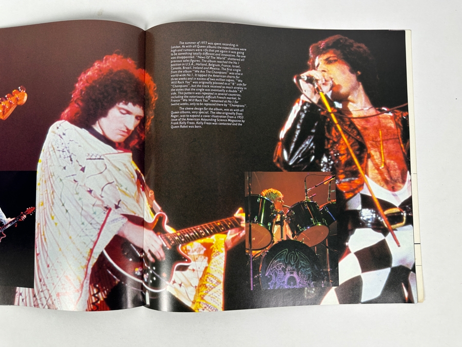 JUST ADDED - Vintage 1978 Queen Official Concert U.S. Tour Program 11 X 11 [Photo 10]
