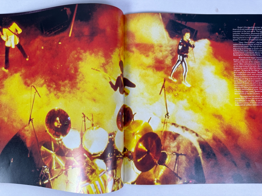 JUST ADDED - Vintage 1978 Queen Official Concert U.S. Tour Program 11 X 11 [Photo 7]