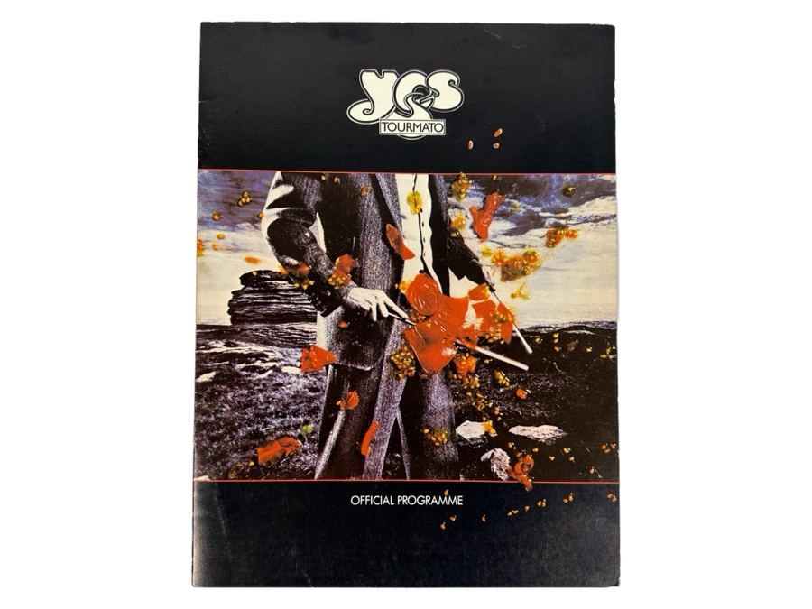 JUST ADDED - Vintage 1978 YES Tourmato Official Concert Tour Program 9.5 X 12.5 [Photo 1]