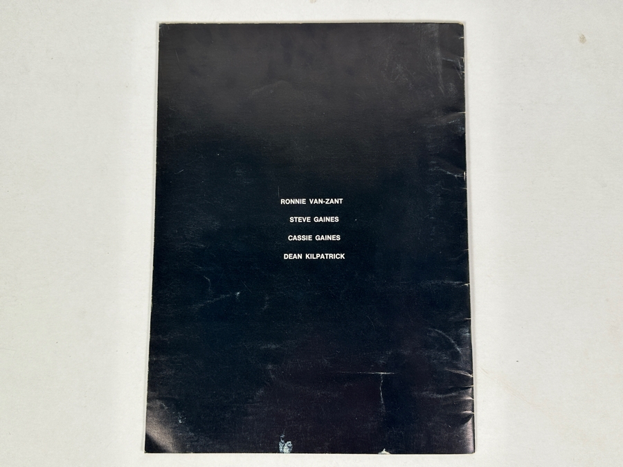 JUST ADDED - Vintage Lynyrd Skynyrd Official Concert Tour Program 9 X 12.5 [Photo 11]