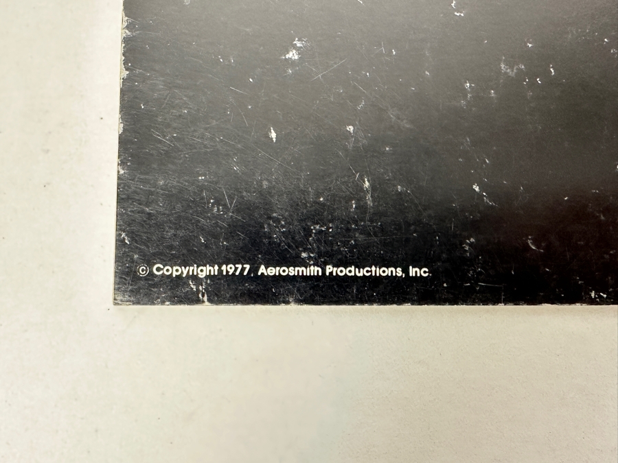 JUST ADDED - Vintage 1977 Aerosmith Official Concert Tour Program 8.5 X 11 [Photo 12]