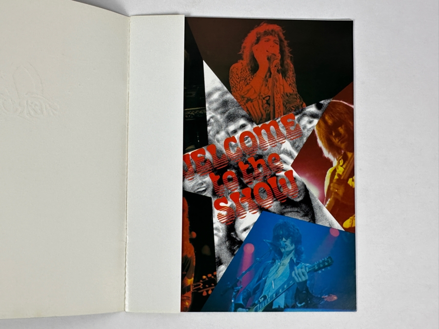 JUST ADDED - Vintage 1977 Aerosmith Official Concert Tour Program 8.5 X 11 [Photo 2]