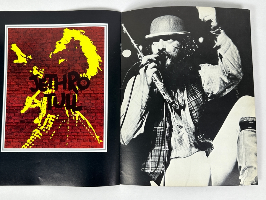JUST ADDED - Vintage 1978 Jethro Tull Official North American Concert Tour Program [Photo 7]